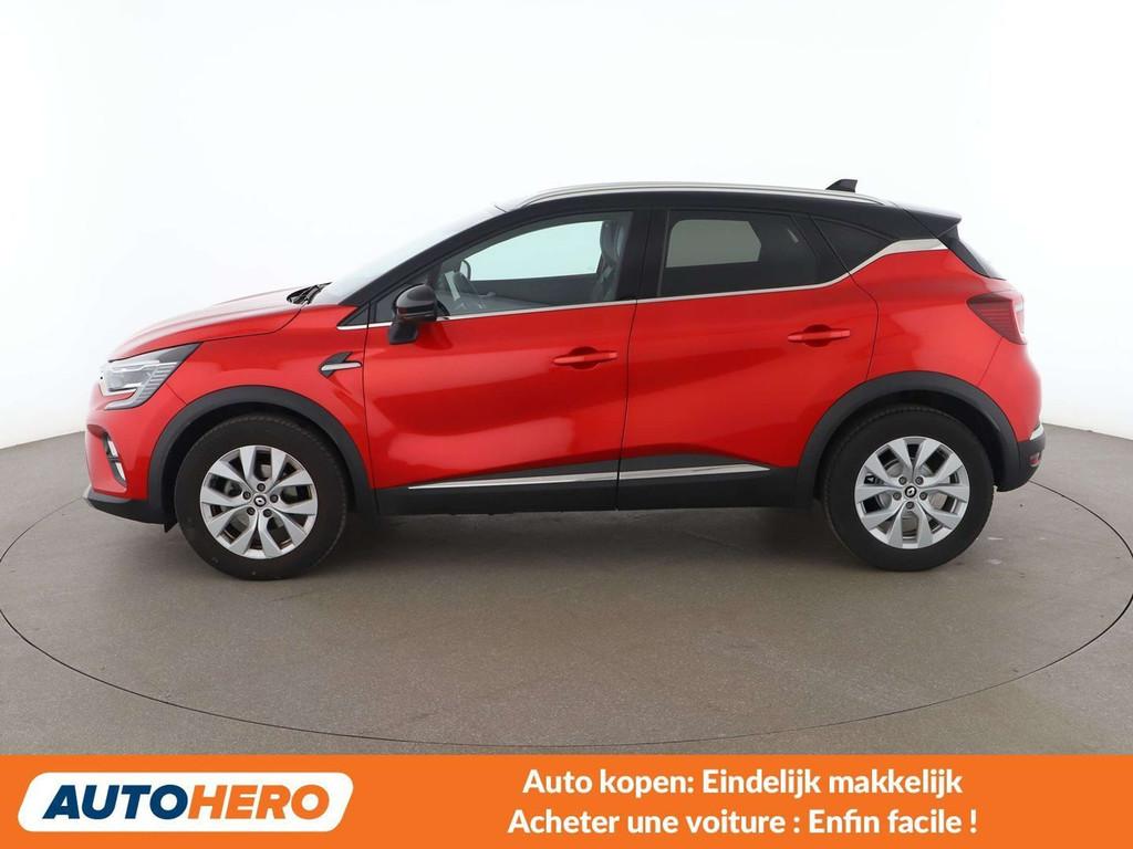 Renault Captur 1.0 TCe Zen (année de construction 2022), Autos, Renault, Rouge, Achat, Euro 6, Noir