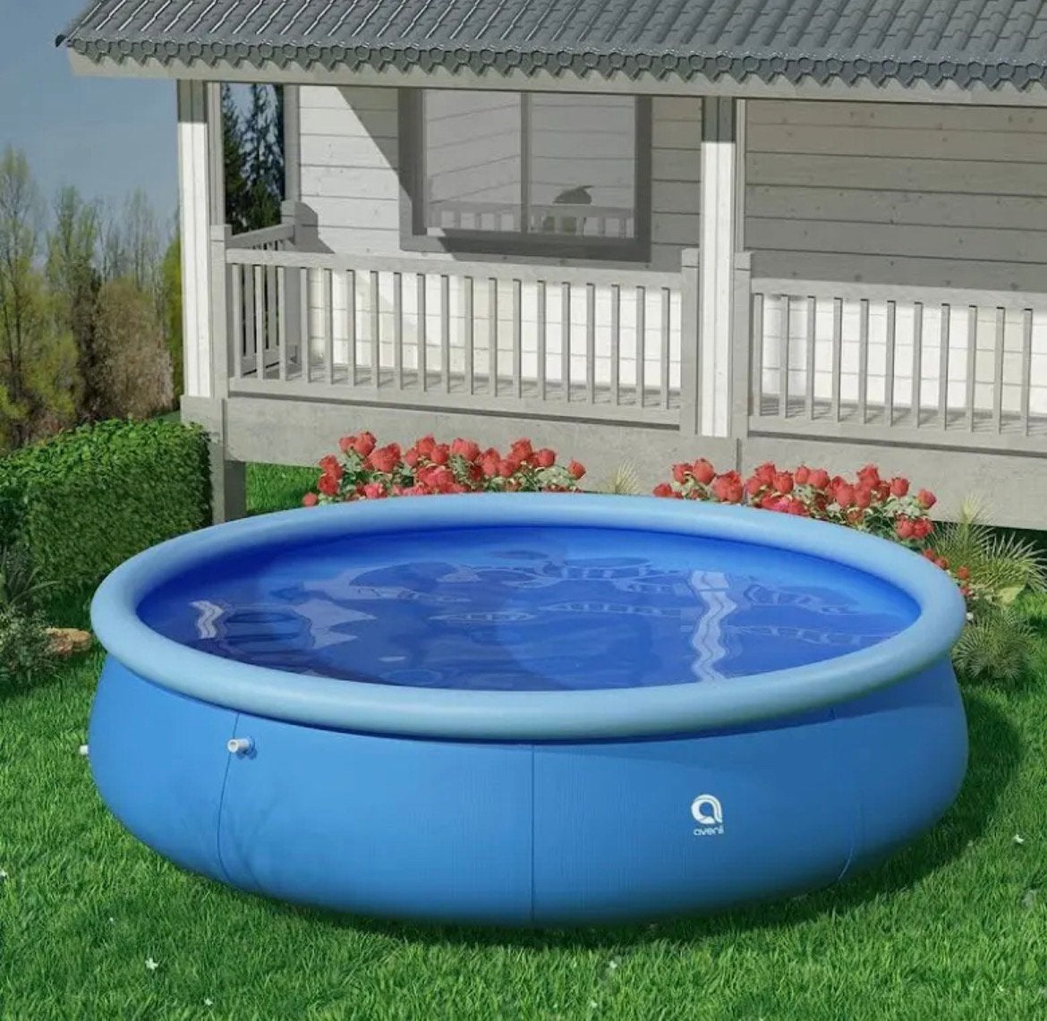 Piscine auto portante, Tuin en Terras, Zwembaden, Ophalen, Zo goed als nieuw