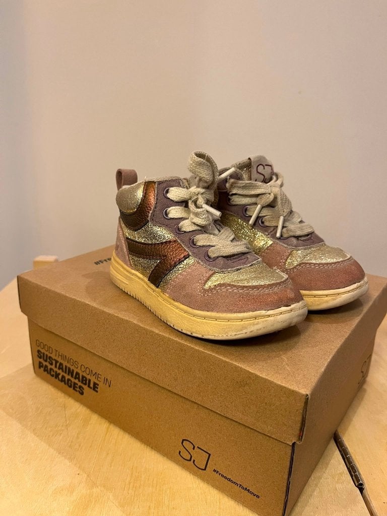 Chaussure enfant SJ à lacets + zip, Enlèvement, Utilisé, Chaussures de sport, SJ