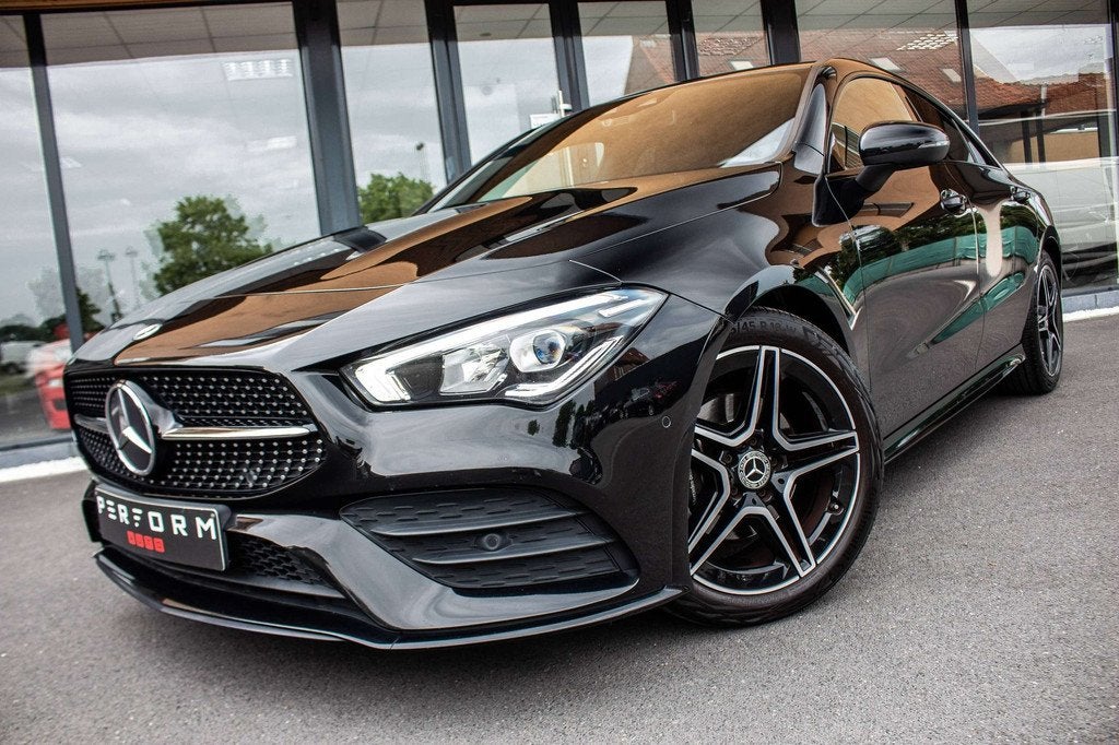 Mercedes-Benz CLA 180 AMG LINE * CAM * 1ST OWNER* ZETL. VERW, 100 kW, Gebruikt, 136 pk, Bedrijf
