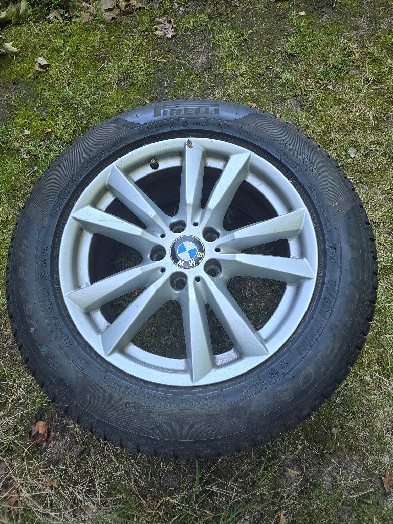 4 stuks winterbanden BMW 255/55 R18 109H Run Flat, Auto-onderdelen, Banden en Velgen, Ophalen, 18 inch, Gebruikt, 255 mm