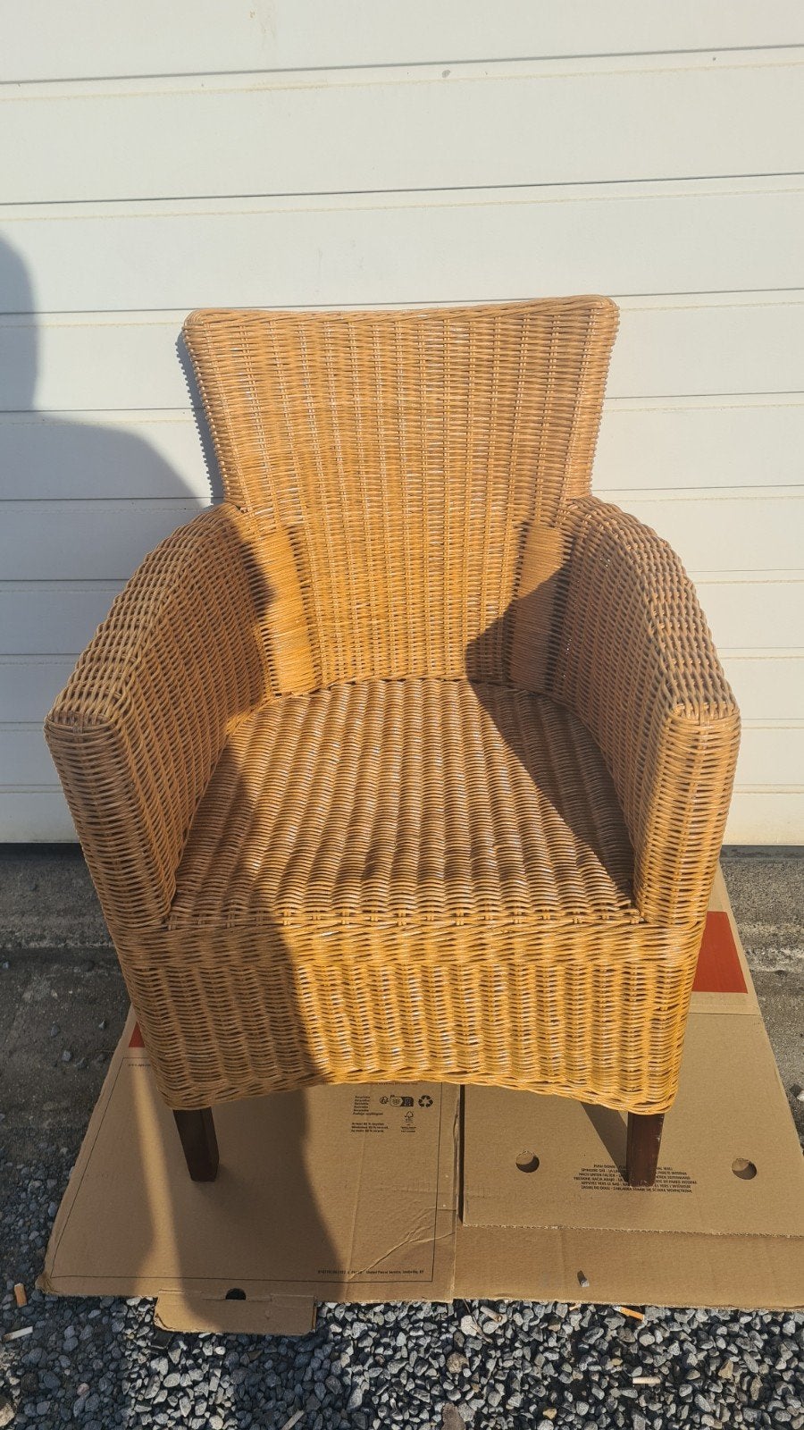 fauteuil en rotin, Enfants & Bébés, Enlèvement, Comme neuf, Chaise(s)