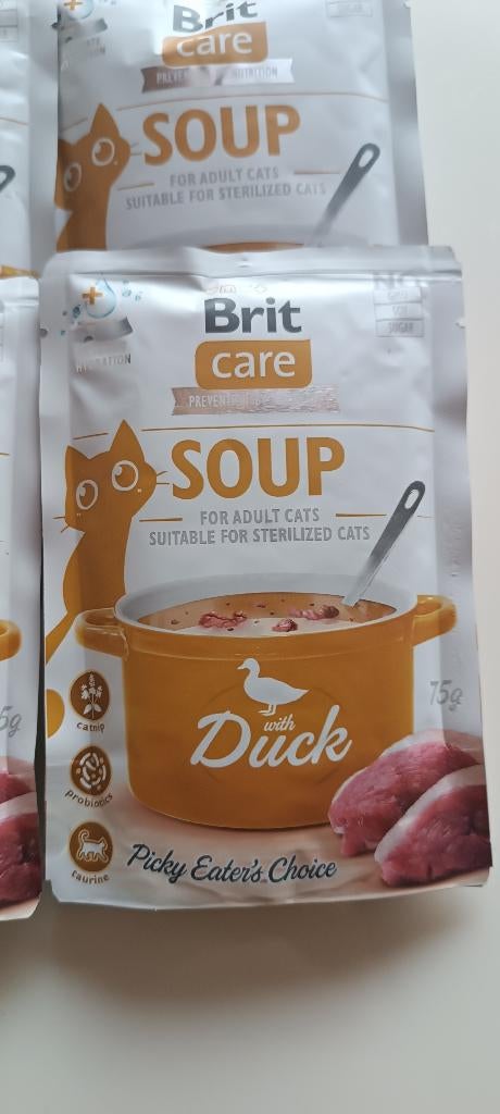 Soupe Brit Care, Enlèvement ou Envoi, Chat