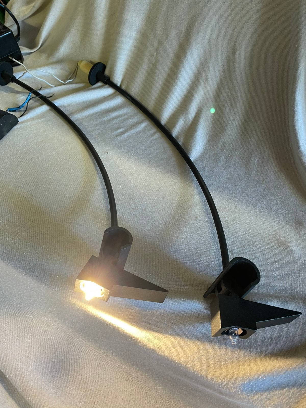 Design wandlamp , 2 stuks, Ophalen of Verzenden, Zo goed als nieuw, Wandlamp, Zwart