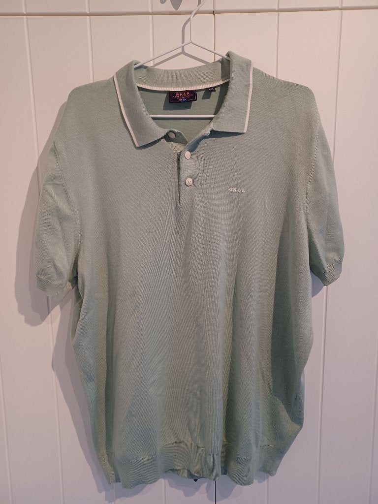 HEREN POLO GROEN MAAT XXL NEW ZEELAND AUCKLAND, Kleding | Heren, Polo's, NEW ZEELAND AUCKLAND, Overige maten, Ophalen of Verzenden