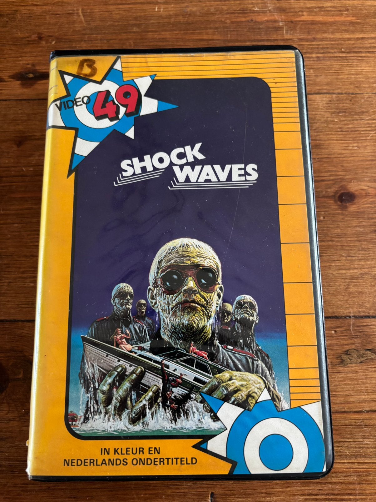 Shockwaves Betamax, Cd's en Dvd's, VHS | Film, Ophalen of Verzenden, Zo goed als nieuw