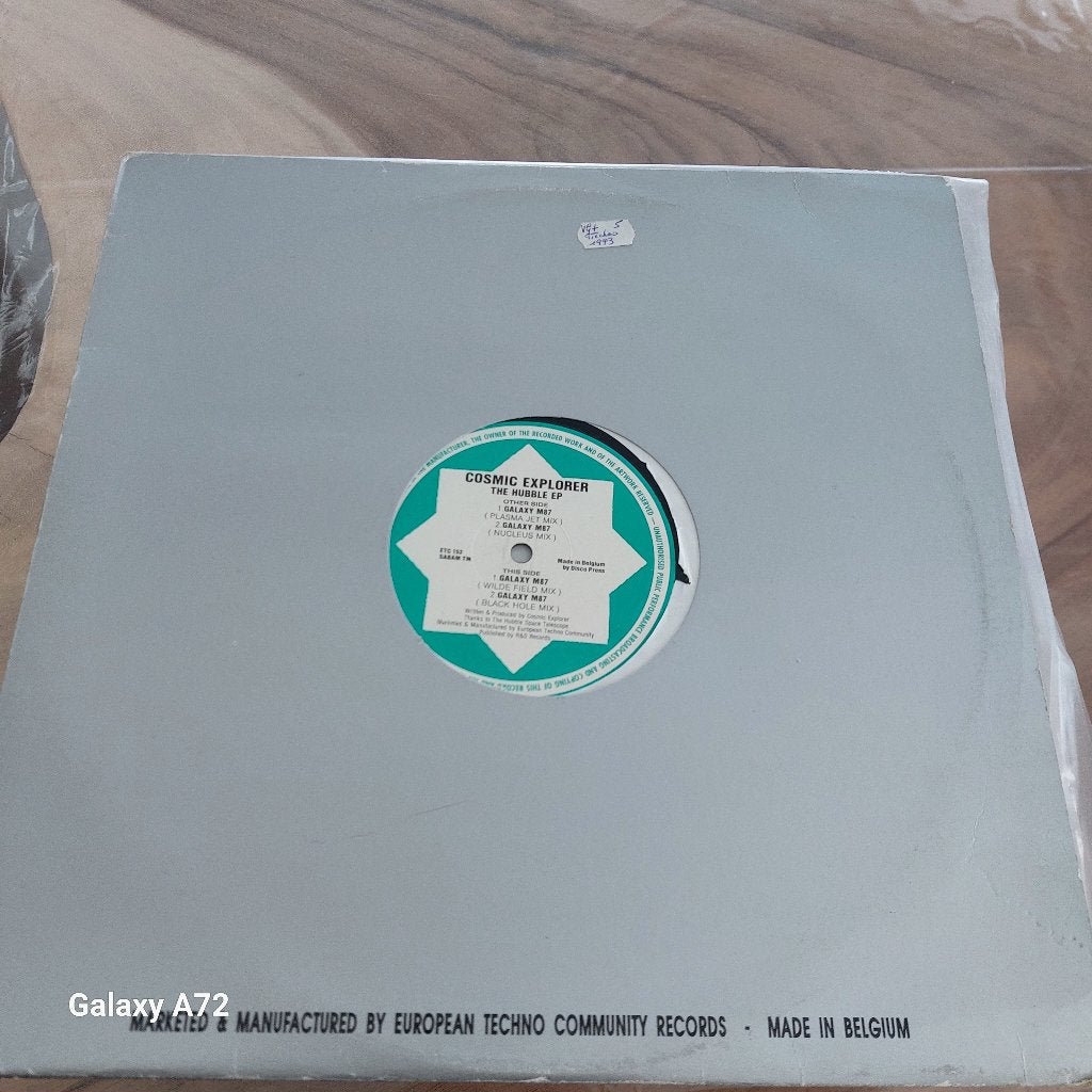 cosmic explorer the hubble ep 12 inch maxi, CD & DVD, Vinyles | Dance & House, 12 pouces, Enlèvement ou Envoi, EP, EP