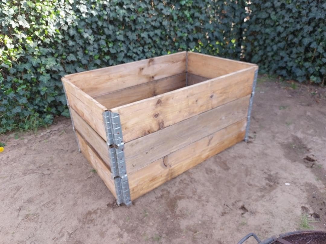 Drie palletranden, Ophalen