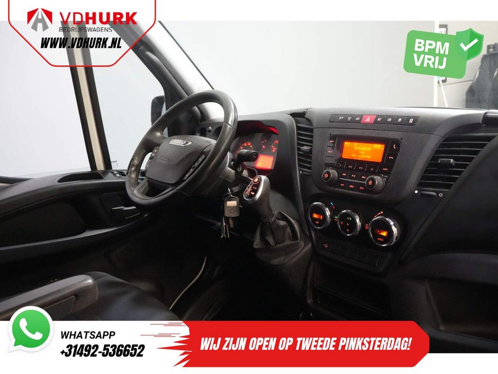 Iveco Daily 35S16V 2.3 L3H2 155 pk Aut. DC Dubbel Cabine EXP, Automaat, Electronic Stability Program (ESP), Iveco, Wit