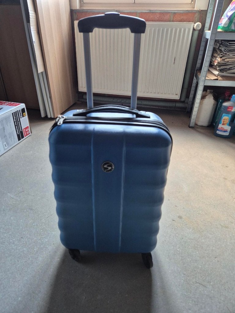reiskoffer + handbagage, 35 à 45 cm, Plastique dur, Enlèvement, Utilisé