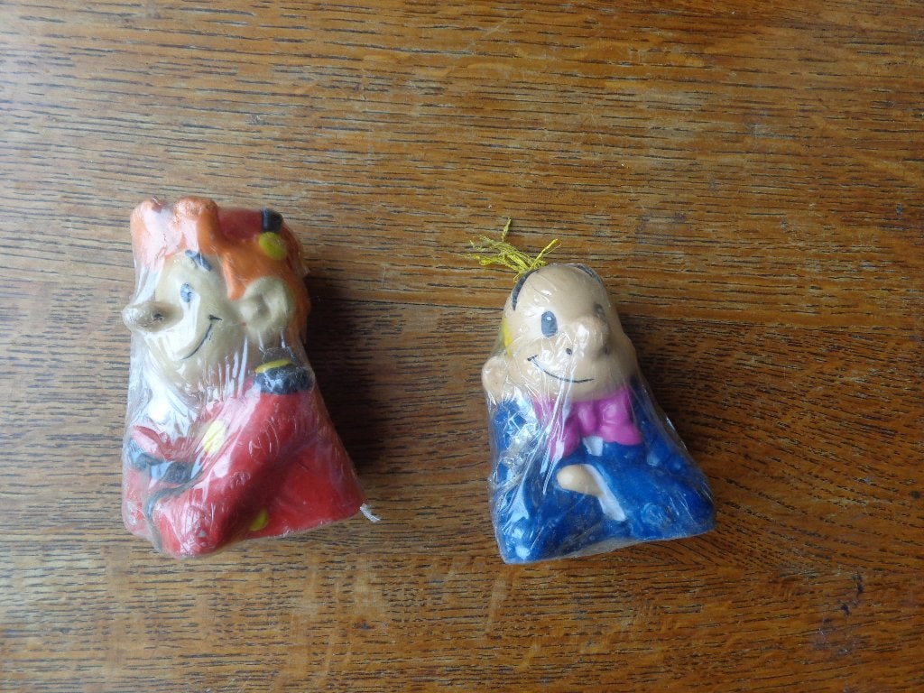 2 anciennes bougies Spirou et Fantasio, Enlèvement