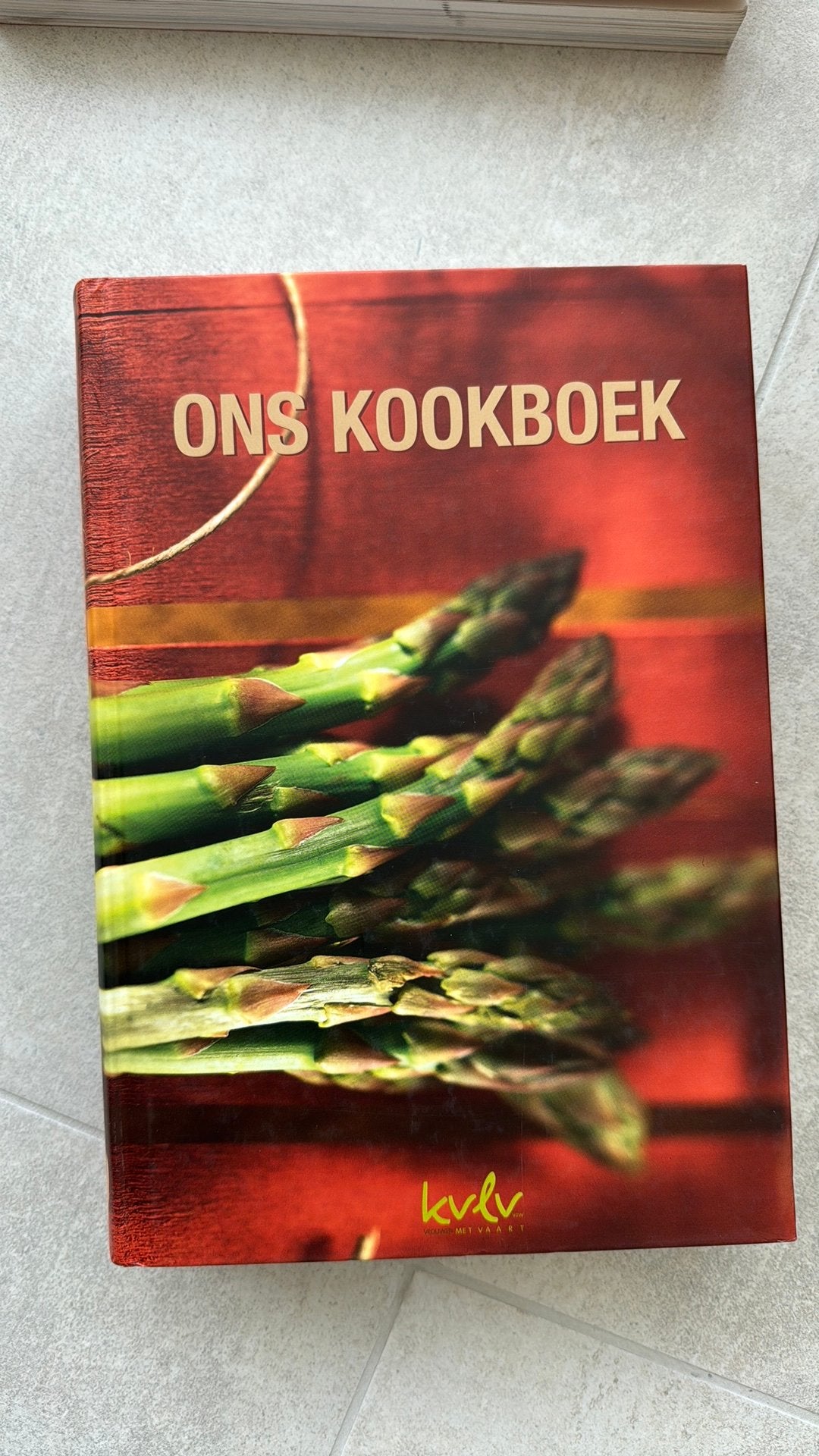 Ons kookboek kvlv, Boeken, Ophalen, Zo goed als nieuw