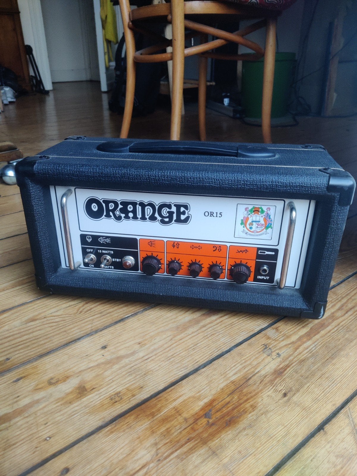 Tête ampli Orange OR15, Musique & Instruments, Amplis | Basse & Guitare, Enlèvement