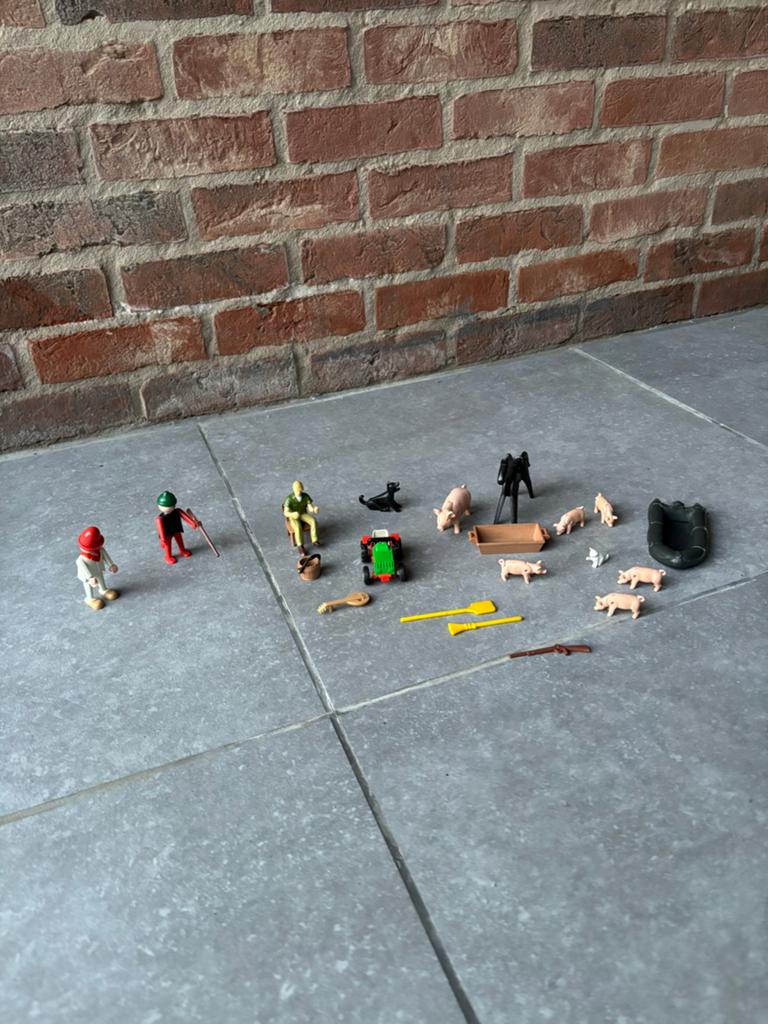 Playmobil boerderij figuren met allerlei, Kinderen en Baby's, Speelgoed | Playmobil, Ophalen, Zo goed als nieuw