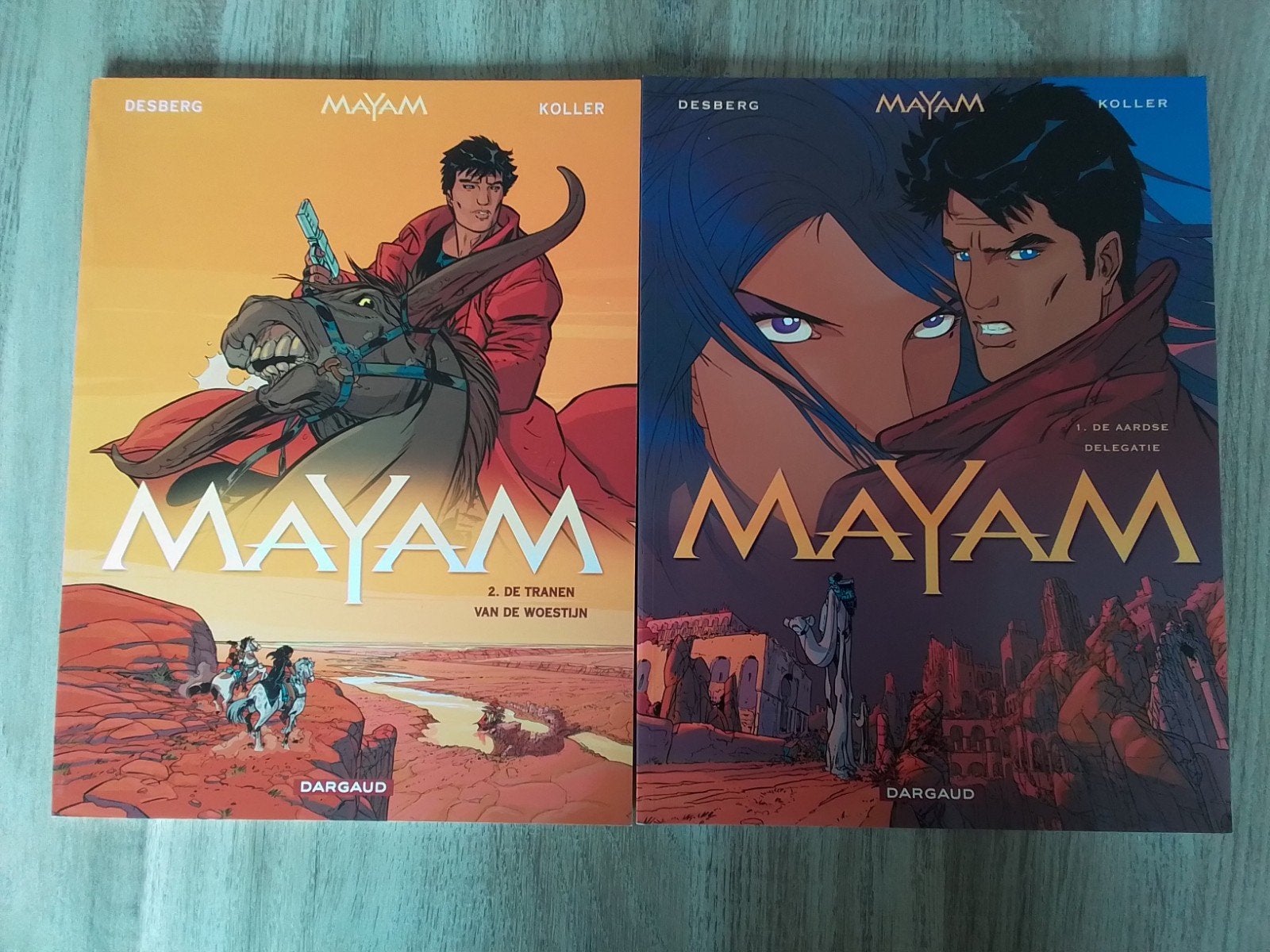 Mayam nrs 1 en 2 sc, Livres, BD, Enlèvement ou Envoi, Comme neuf