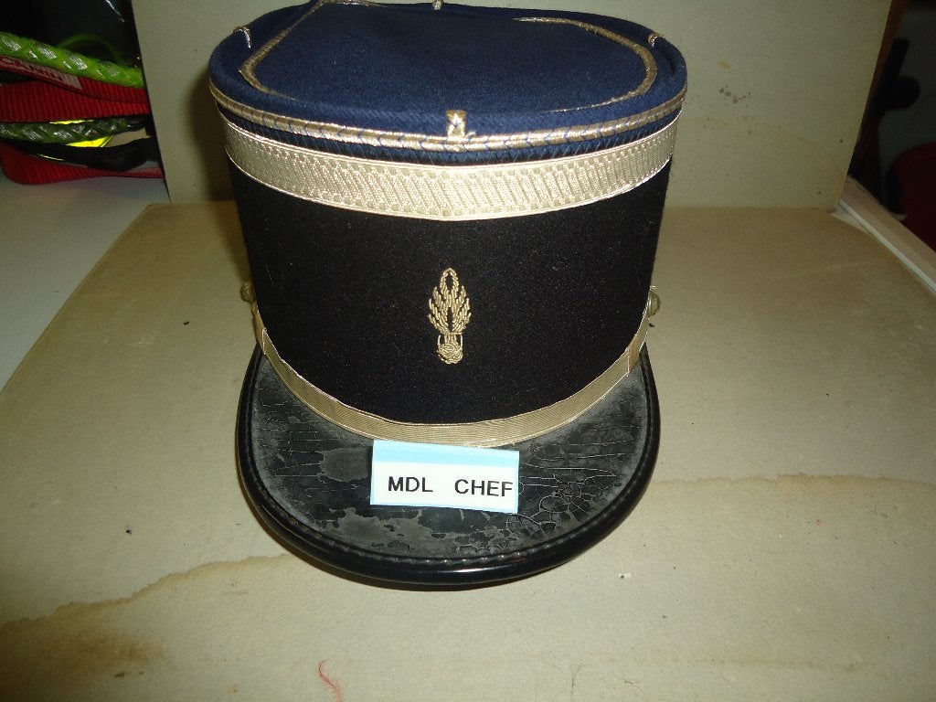 képi mdl chef, Collections, Enlèvement ou Envoi, Gendarmerie, Casque ou Béret
