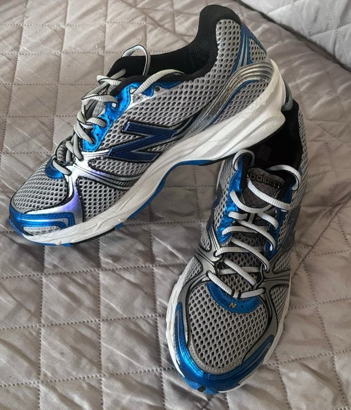 New Balance sneakers – blauw/grijs/wit, Ophalen of Verzenden, Nieuw