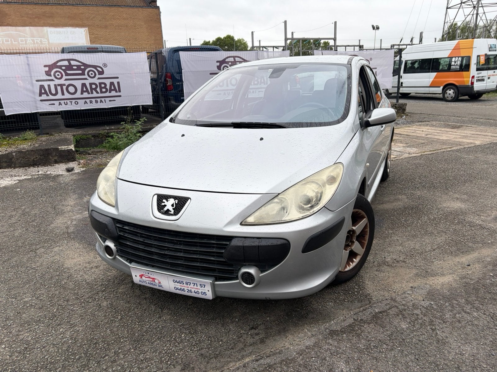 Peugeot 307 1.6 essence 2005, Cuir, Argent ou Gris, Achat, Entreprise