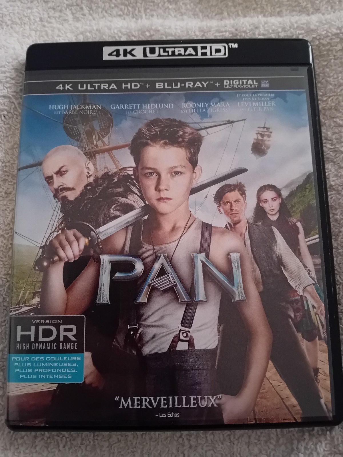 pan 4k, CD & DVD, Comme neuf, Enlèvement, Blu-ray, Espagnol