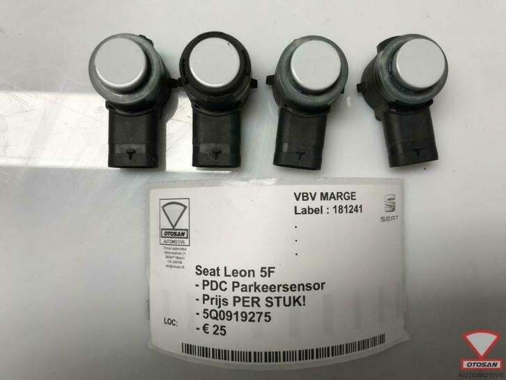 seat leon 5f vag pdc parkeersensor 5q0919275, Auto-onderdelen, Gebruikt, Autovia A-2, Km 585 585
08760  Martorell, ES, SEAT S.A.