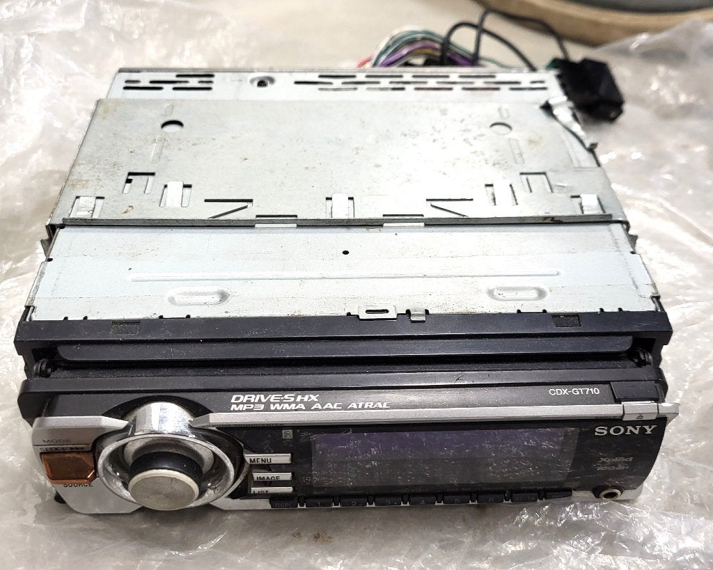 Autoradio Sony Xplod CDX-GT710 - CD/MP3/AUX - DRIVE-S HX, Autos : Divers, Autoradios, Enlèvement ou Envoi, Utilisé