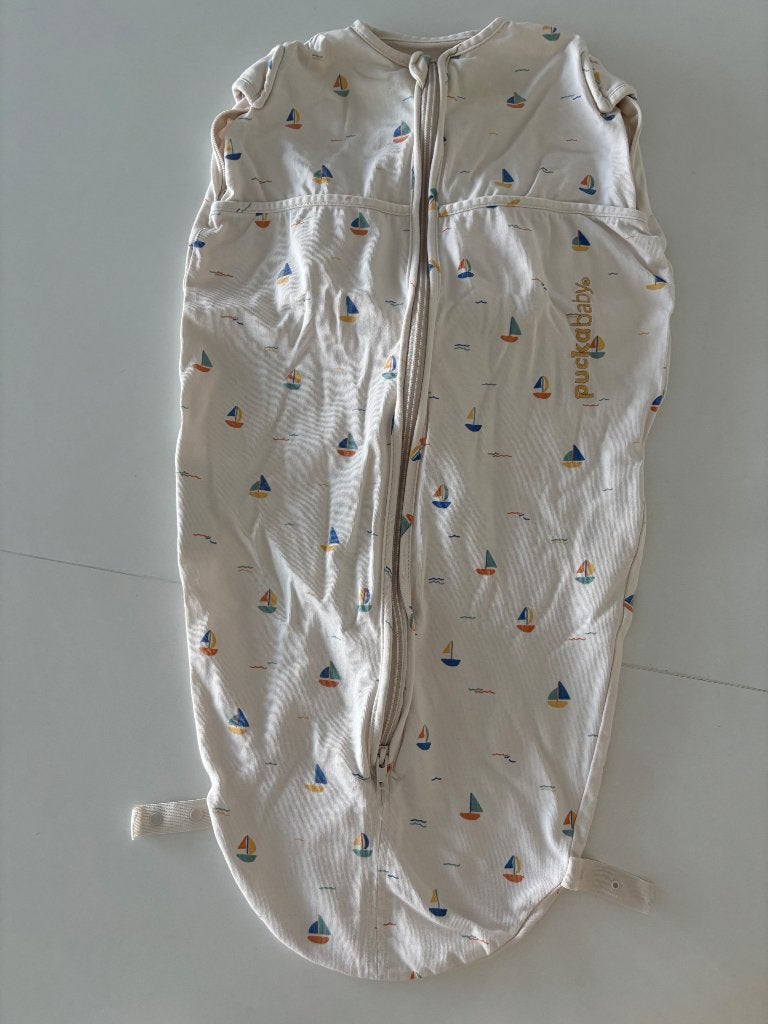Puckababy mini 3-6m inbakerslaapzak, Kinderen en Baby's, Ophalen, Inclusief buikband, Gebruikt, Puckababy