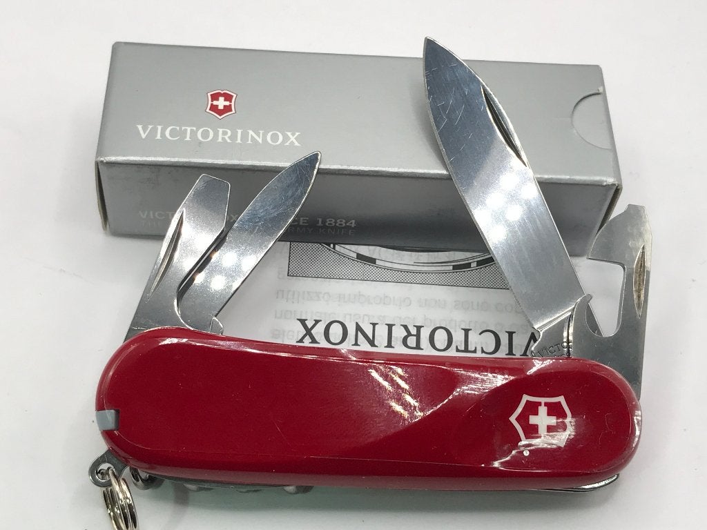 Couteau de poche Victorinox Delemont Evolution S10 rouge, Enlèvement ou Envoi, Neuf