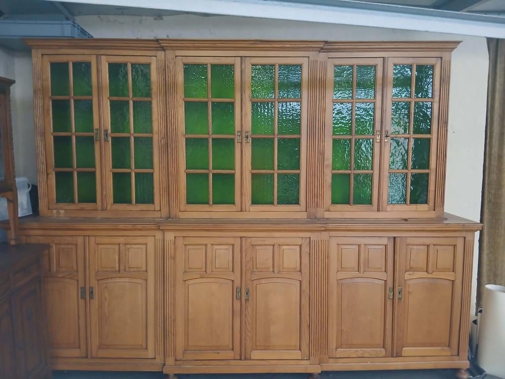 Bibliotheekkast, Huis en Inrichting, Kasten | Boekenkasten, Ophalen, Glas