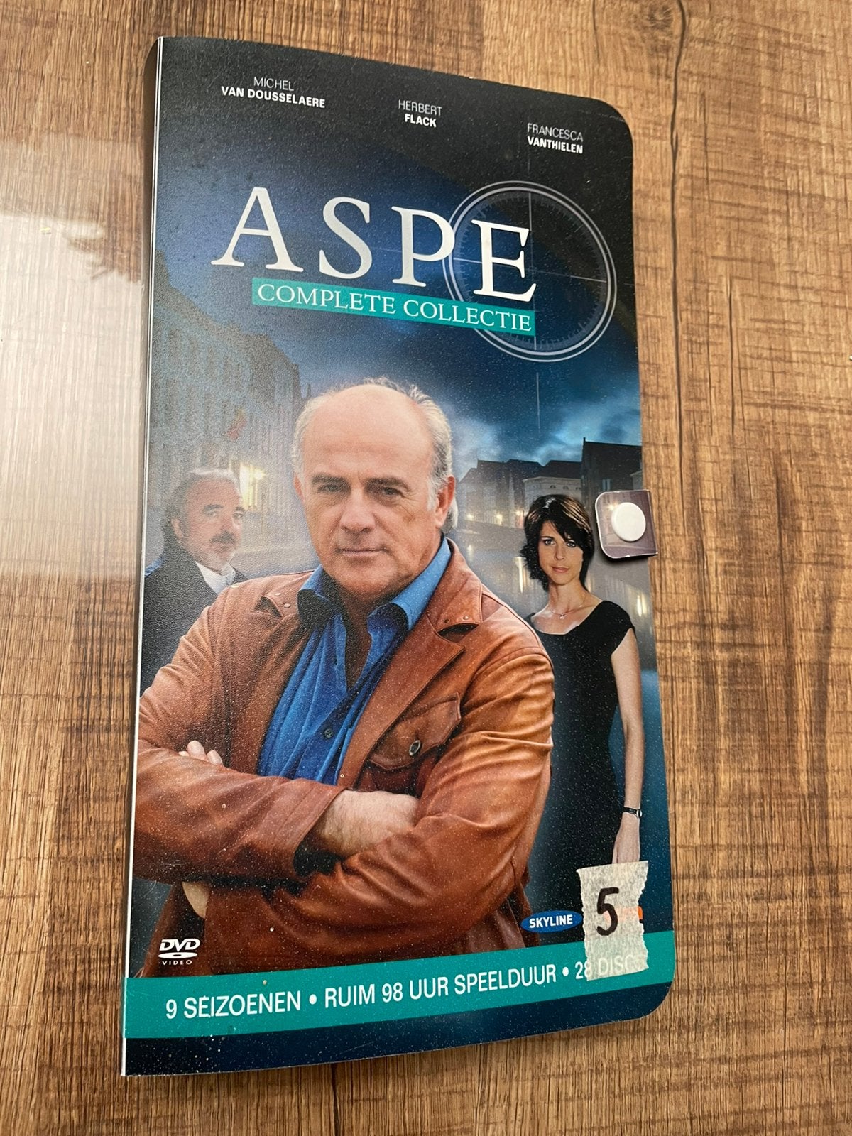 Aspe - Seizoen 1 tot en met seizoen 9 in speciale Dvd map, Tous les âges, Coffret, Comme neuf, Détective et Thriller