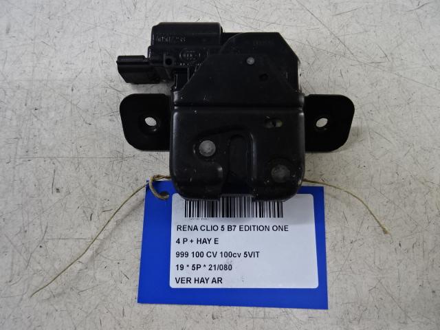 SERRURE COFFRE Renault Clio V (RJAB) (01-2019/-) (90503922R), Utilisé, Renault, Haillon arrière