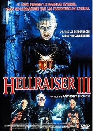 Hellraiser III, Cd's en Dvd's, Dvd's | Horror, Gebruikt, Overige genres, Vanaf 12 jaar, Verzenden