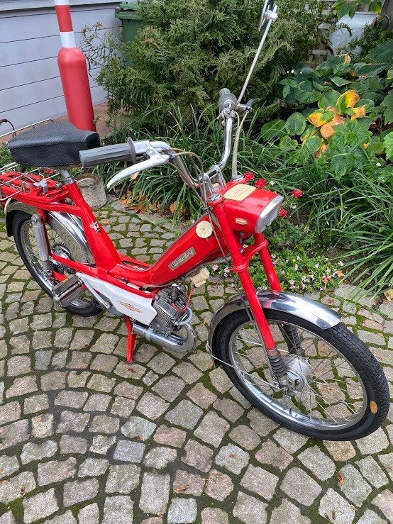 BROMFIETS CADDY - RIJDT PERFECT, Fietsen en Brommers, Ophalen