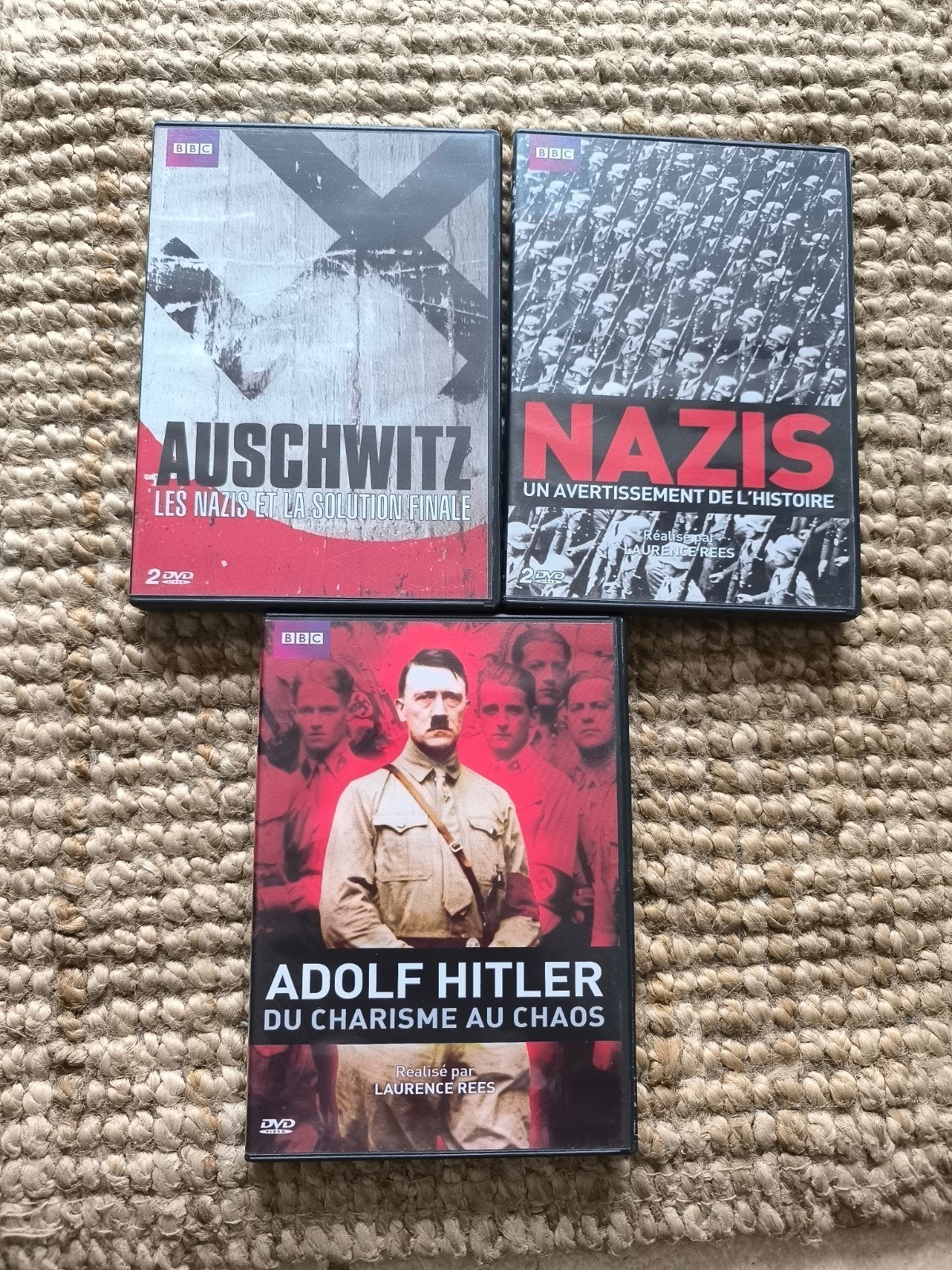 Lot de 3 DVD Nazis, Hitler, Auschwitz, CD & DVD, CD | Hip-hop & Rap, Enlèvement ou Envoi, Comme neuf