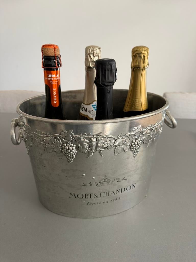 Champagne emmer Moet & Chandon, Ophalen of Verzenden, Zo goed als nieuw, Champagne