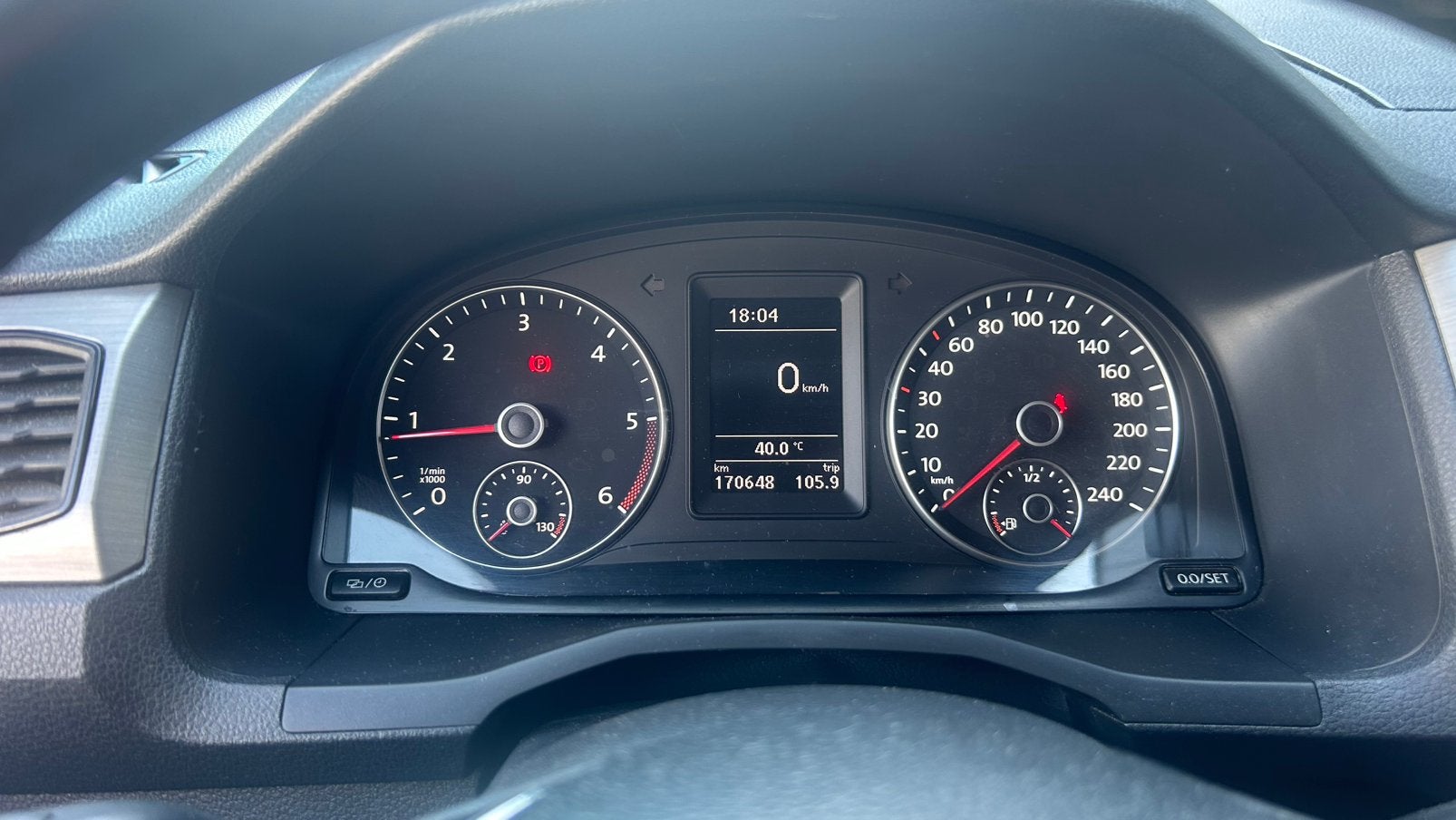Volkswagen Caddy 7 places – 10/2016 – Euro 6 – 170 000 km –, Auto's, Voorwielaandrijving, 75 kW, Stof, Euro 6