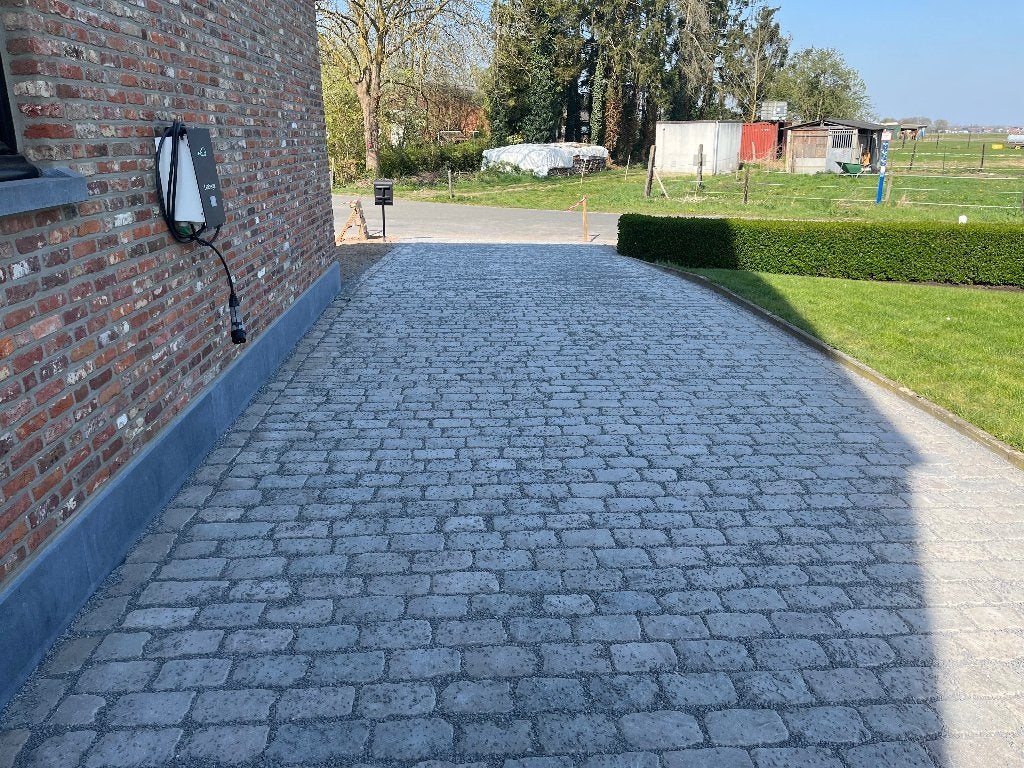 kasseien leggen, Ophalen, Gebruikt