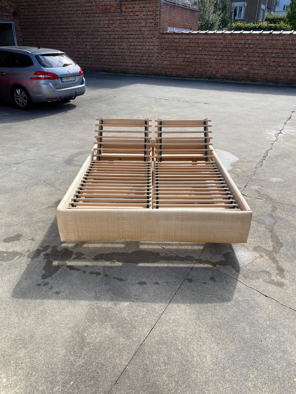 Sommier modulable “Green sleep” avec contour de lit, Enlèvement, Comme neuf