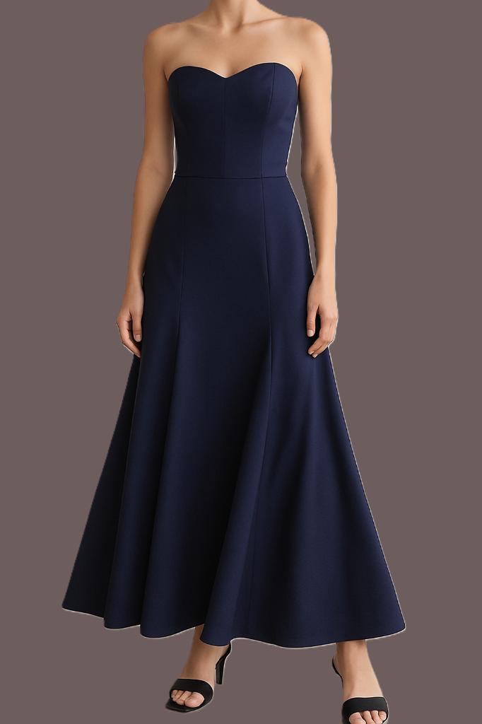 Robe de bal sans bretelles CoRizzi Paris taille 36, Enlèvement ou Envoi, Taille 36 (S), Porté, Bleu