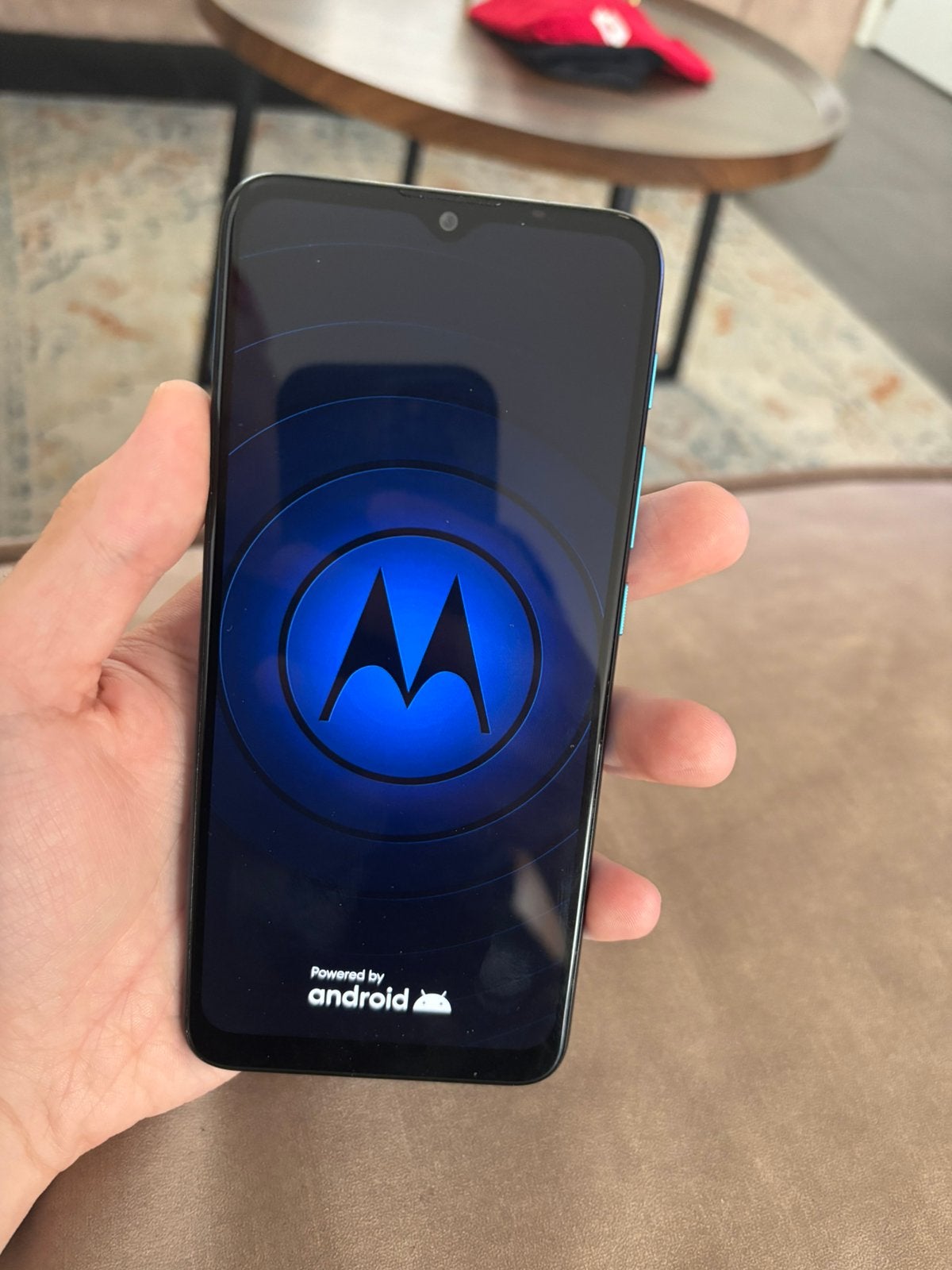 Motorola e7, Telecommunicatie, Mobiele telefoons | Motorola, Ophalen, Overige modellen, Blauw, 3 tot 6 megapixel