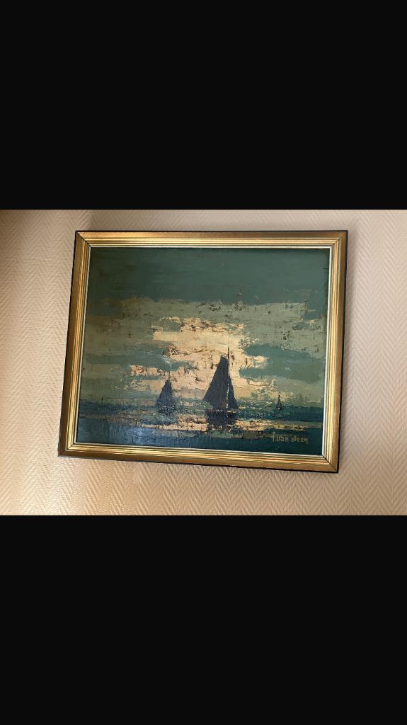 Schilderij, Antiek en Kunst, Kunst | Schilderijen | Klassiek, Ophalen