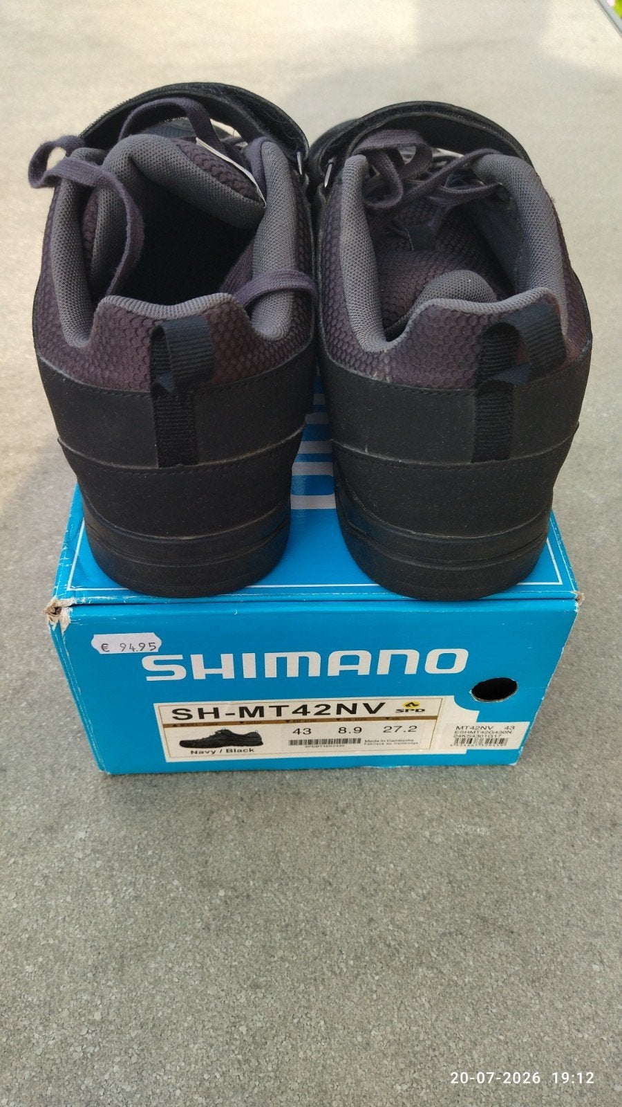 Chaussures VTT Shimano SH-MT42NV taille 43, Neuf, Enlèvement ou Envoi, Autres tailles, Shimano