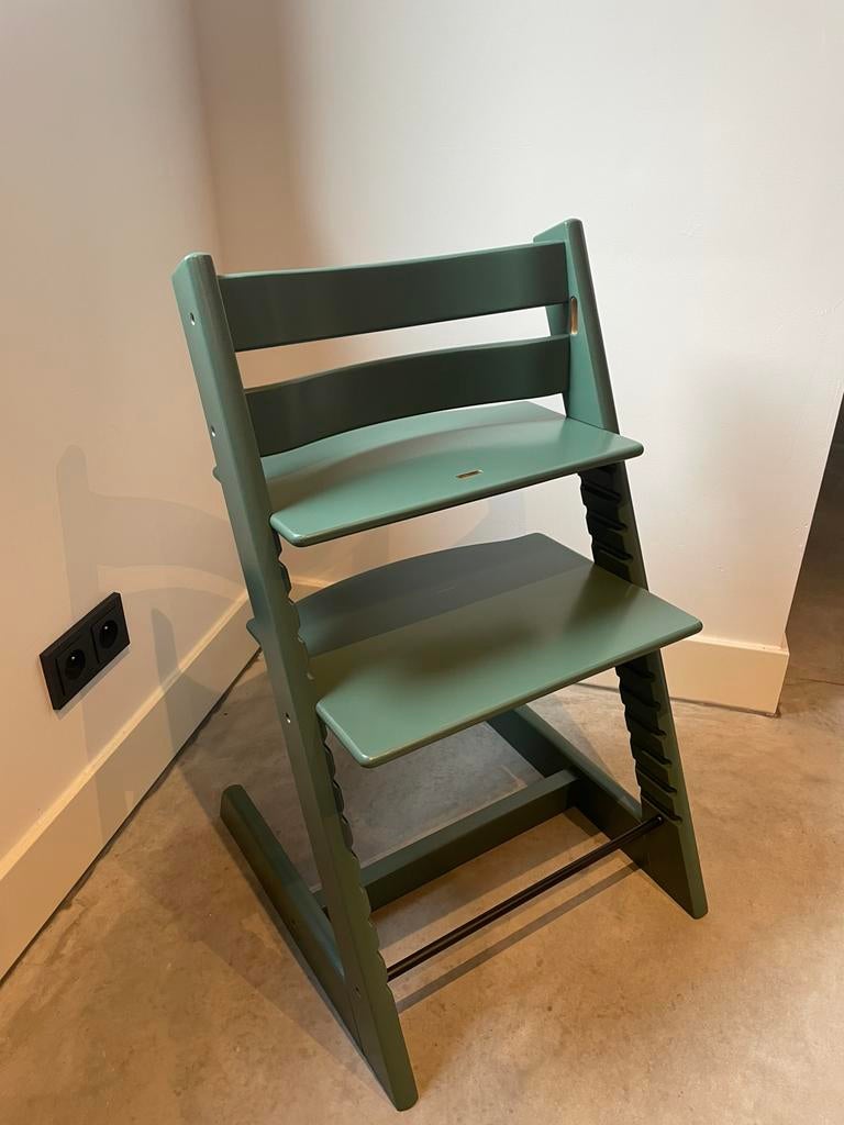 Nouveau modèle vert Stokke Tripp Trapp - en parfait état, Enlèvement ou Envoi, Comme neuf