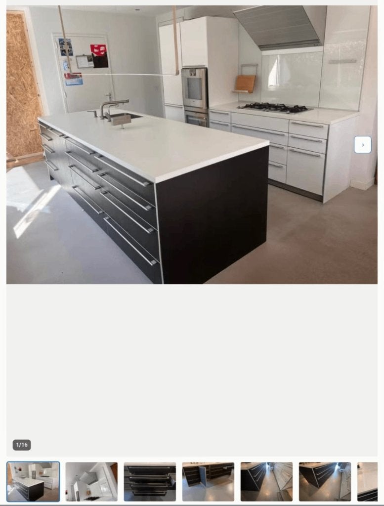 Bulthaup B3 keukeneiland, Ophalen, Bruin, Overige typen, Zo goed als nieuw
