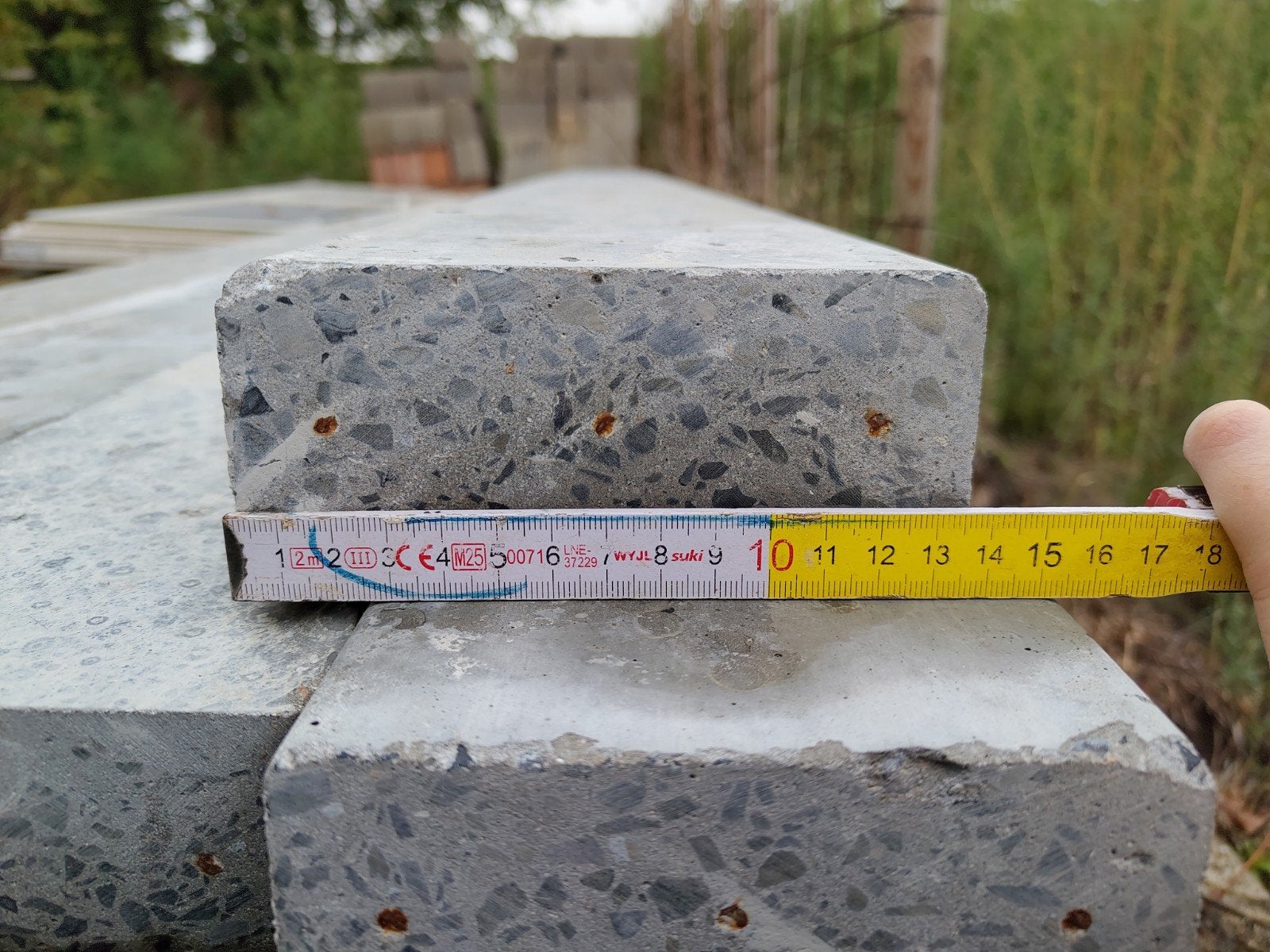 Betonnen lateien, Ophalen, Zo goed als nieuw, Beton