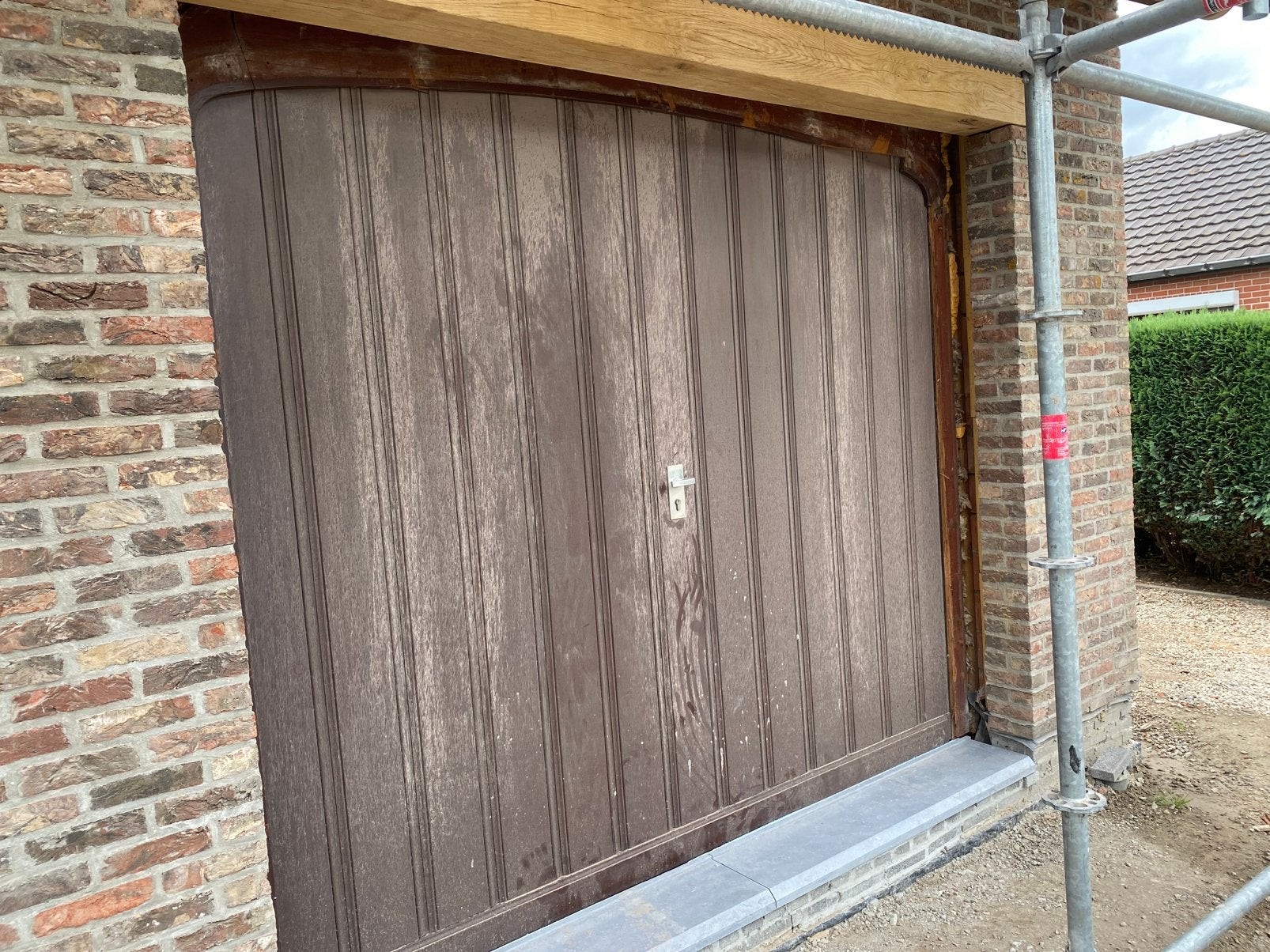 Houten buiten deuren, Ophalen, Gebruikt, Hout
