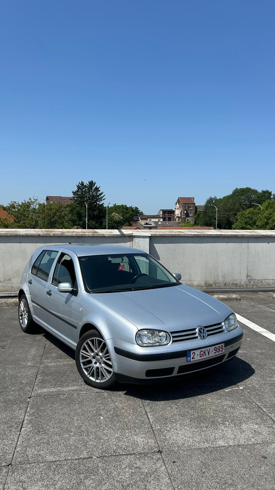 VW golf 4 1.6i 16v rabbit, Enlèvement, Arrière