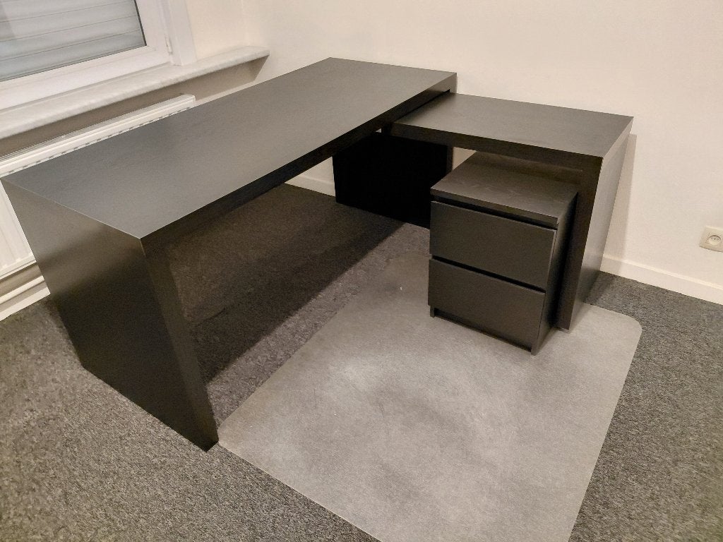 bureau + ladeblok, Ophalen, Gebruikt