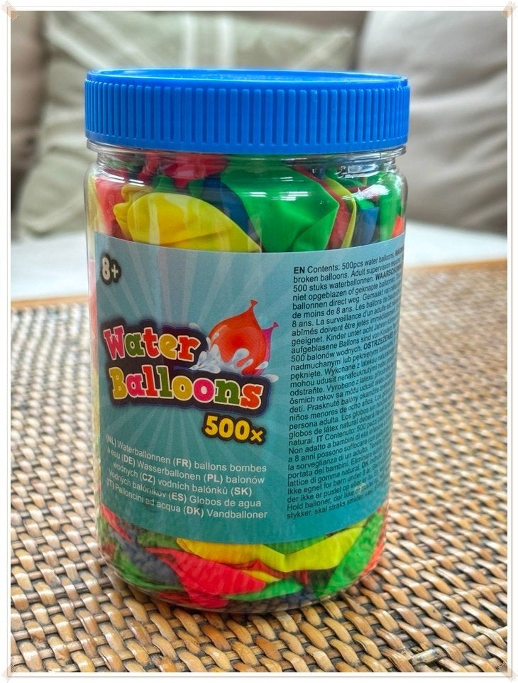 BALLONS BOMBES A EAU - ASSORTIMENT NEUF 500 PIECES, Enfants & Bébés, Enlèvement ou Envoi, Neuf