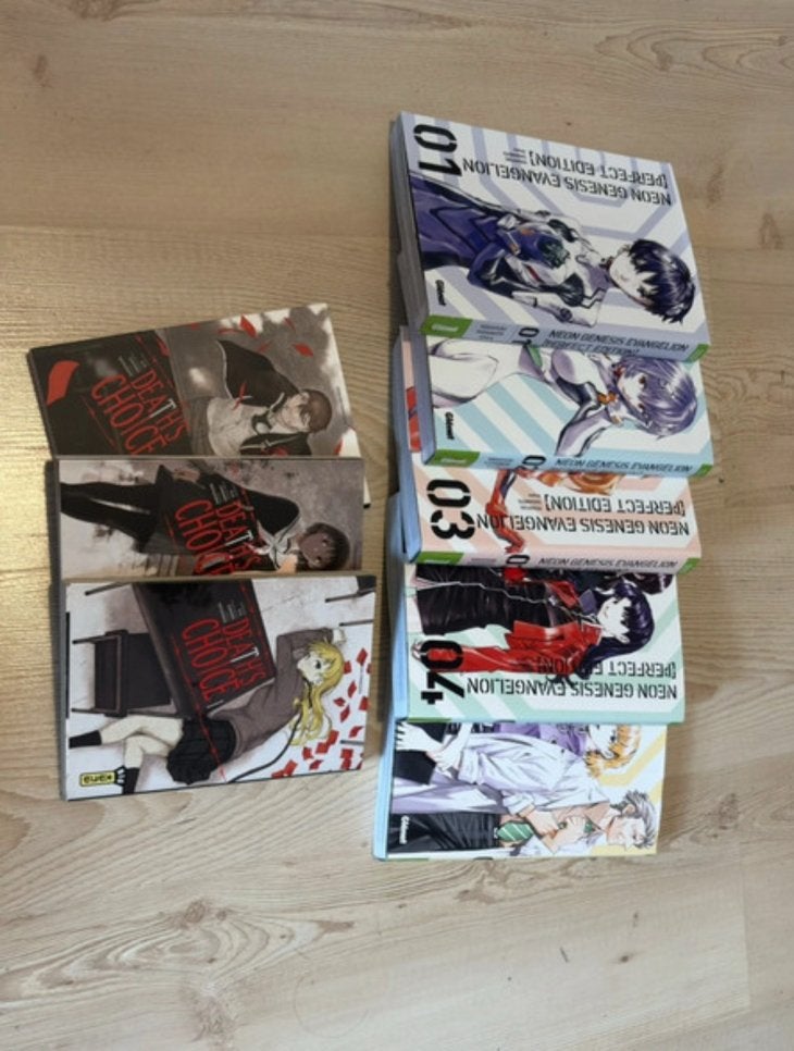 Lot de mangas Death Notes + Evangelion, Enlèvement ou Envoi, Comme neuf