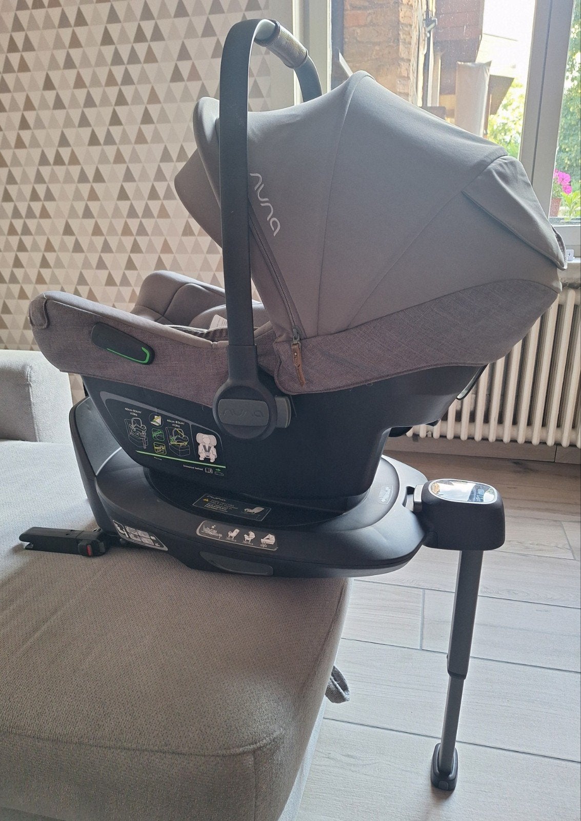 Nuna Pipa Next autostoel + Isofix base (2021) + accessoires, Enfants & Bébés, Enlèvement, Isofix